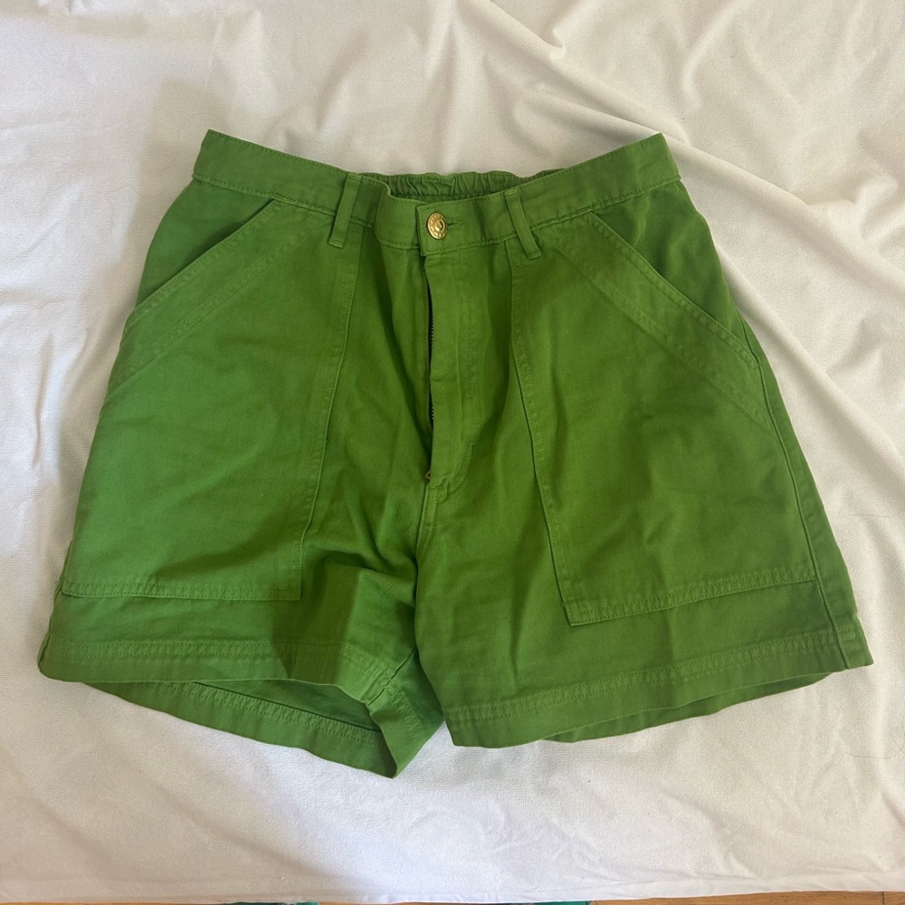 Big Bud Press Work Shorts Green Medium